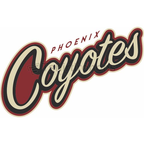 Phoenix Coyotes T-shirts Iron On Transfers N288